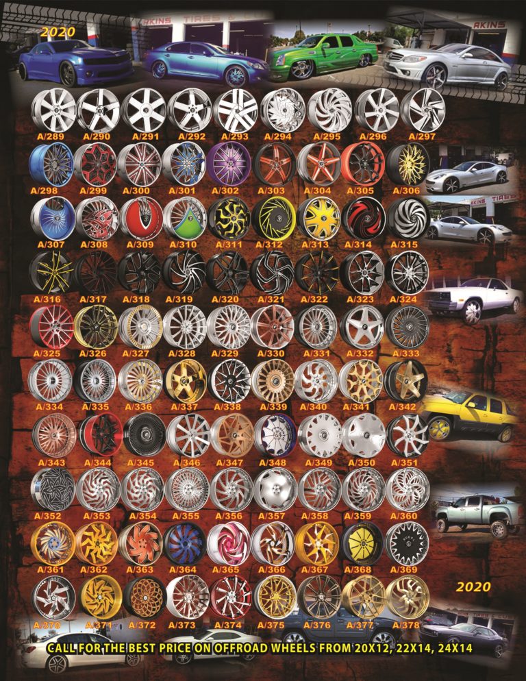Akins Tires and Wheels Fresno Clovis Custom Wheels