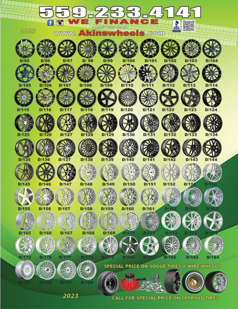 Akins Tires and Wheels Fresno Clovis Custom Wheels